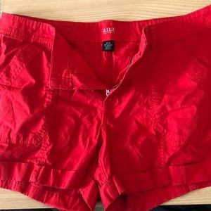 A.n.a red shorts
